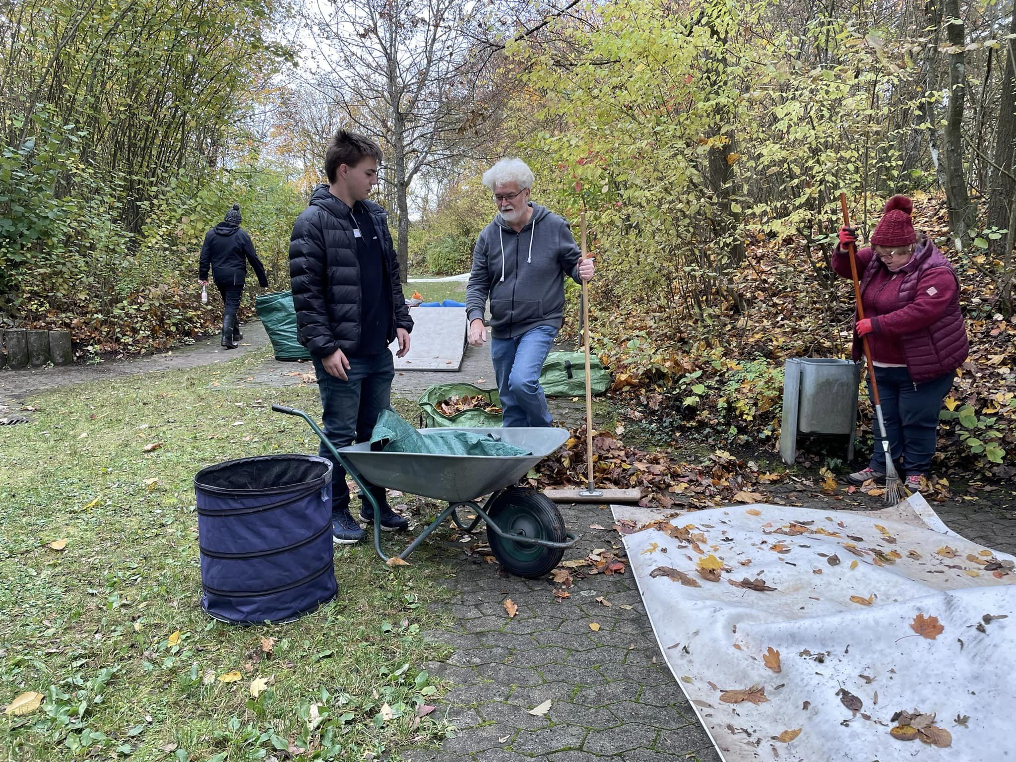 Laubaktion Herbst 2023 - TG Höchberg